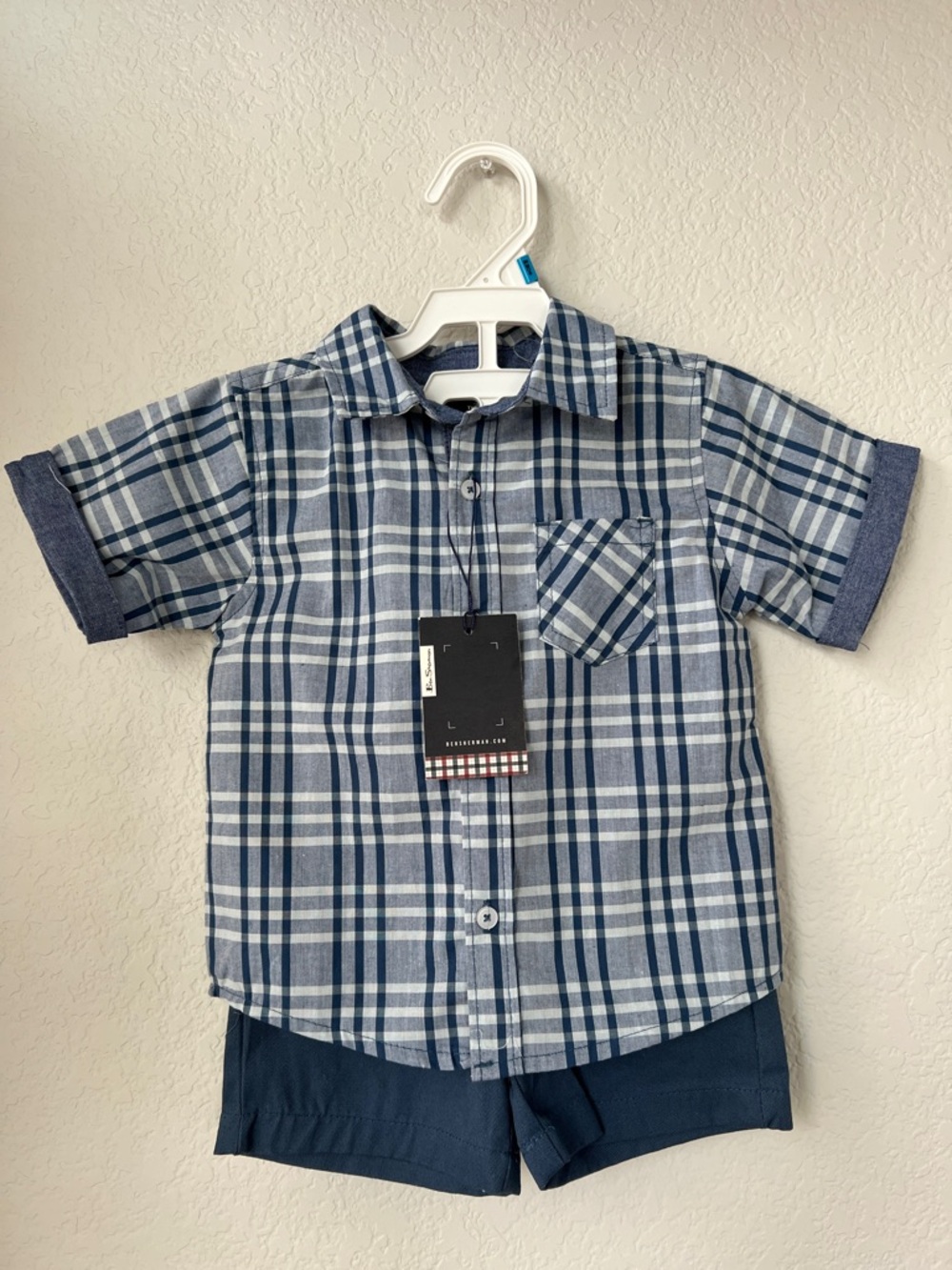 NWT spring/summer outfit for toddler boy shirt and shorts